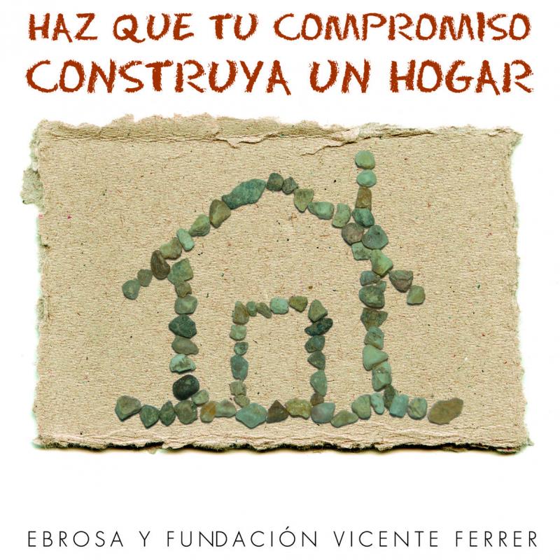 Con la compra de una vivienda Ebrosa aquí estarás haciendo que una familia tenga acceso a una vivienda digna en India
